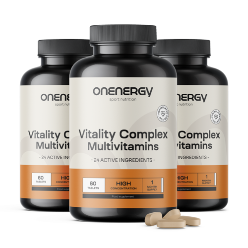 3x Vitality Complex – Multivitamine, zusammen 180 Tabletten