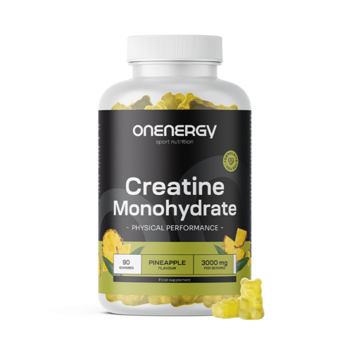 Kreatin Monohydrat 3000 mg – Ananas, 90 Gummibonbons