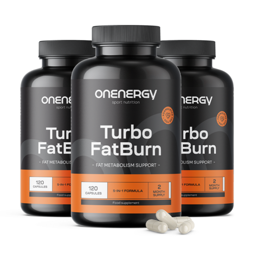 3x Turbo FatBurn, zusammen 360 Kapseln