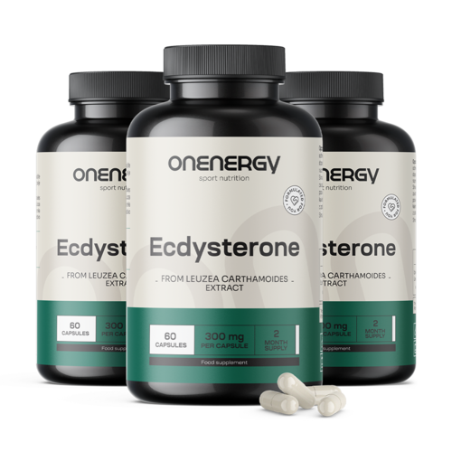 3x Ecdysteron 300 mg, zusammen 180 Kapseln