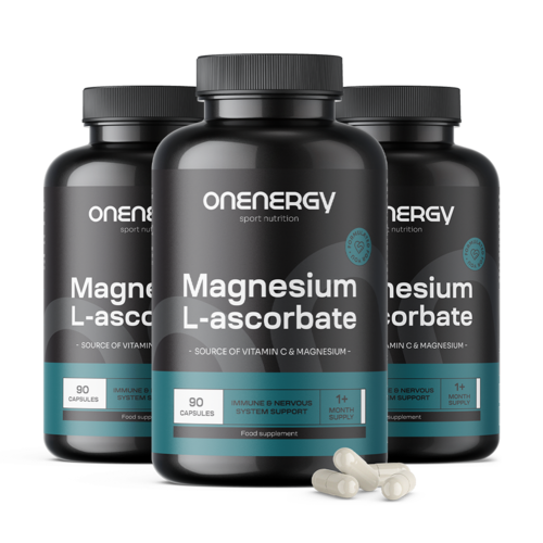 3x Magnesium-L-Ascorbat, zusammen 270 Kapseln
