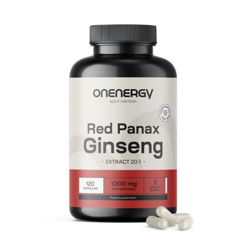 Red Panax Ginseng - ekstrakt crvenog ginsenga 1200 mg, 120 kapsula