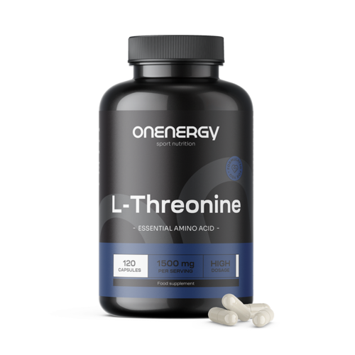 L-treonin 1500 mg, 120 kapsula