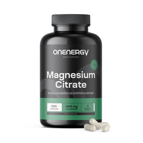 Magnezij citrat 444 mg, 240 kapsula