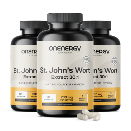 3x Gospina trava - ekstrakt 30:1, ukupno 270 kapsula