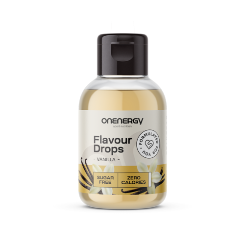 Flavour Drops kapi sa sladilom – vanilija, 50 ml