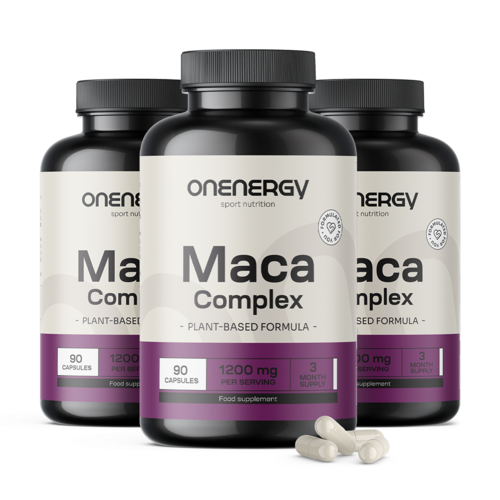 3x Maca komplex 1200 mg, összesen 270 kapszula