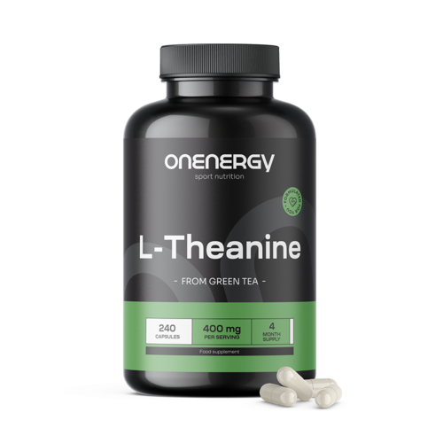 L-theanine 400 mg, 240 kapszula