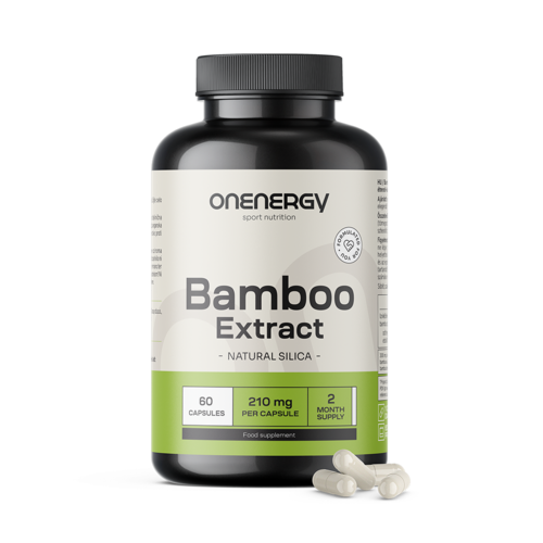 Bambusz kivonat 15:1 – természetes szilícium, 60 kapszula