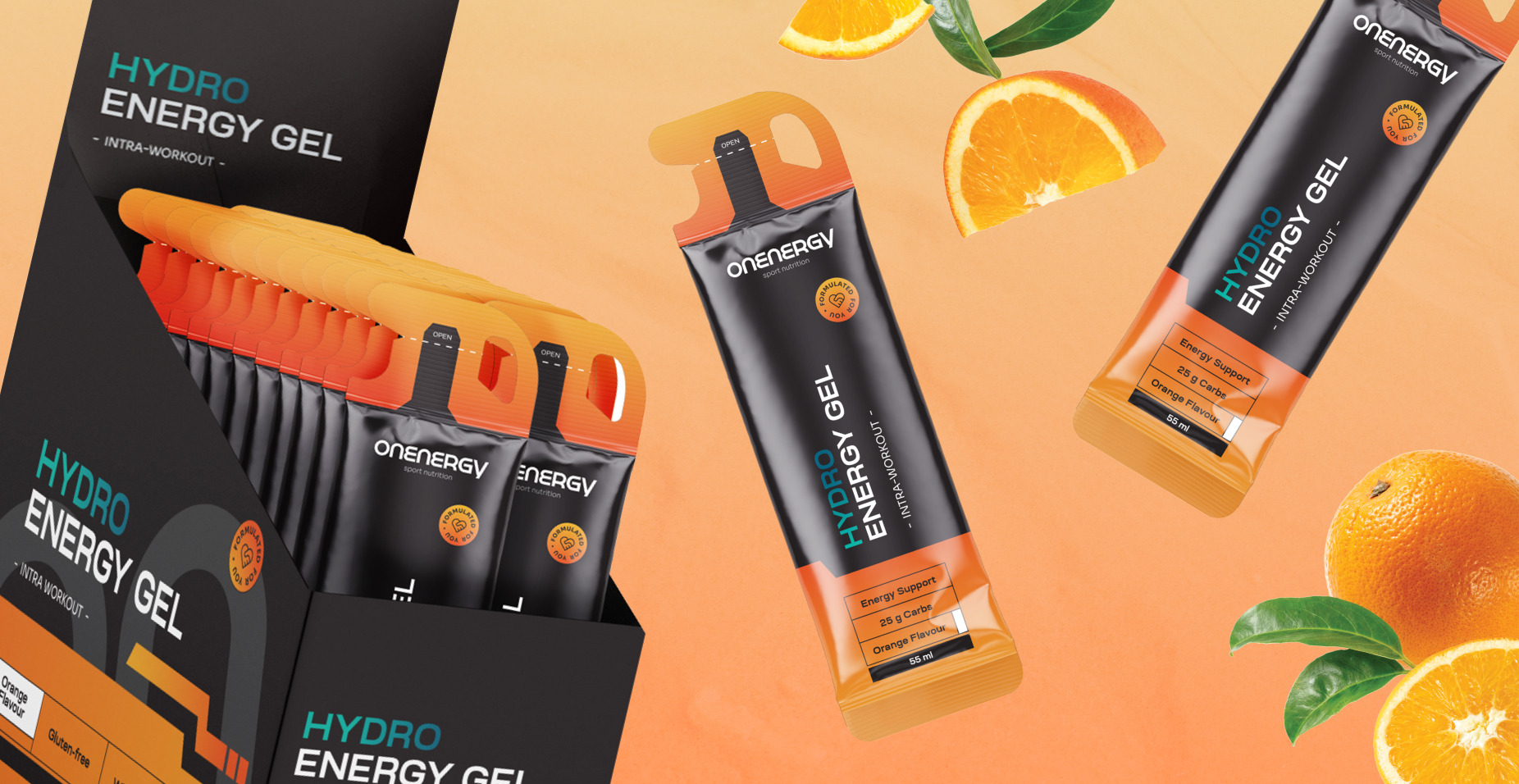 Hydro energy gel – arancia
