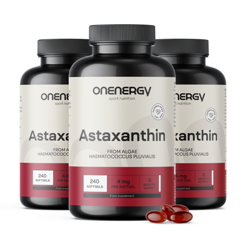 3x Astaxanthine 4 mg, totaal 720 zachte capsules
