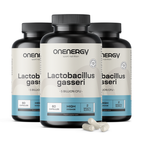 3x Lactobacillus gasseri, razem 180 kapsułek