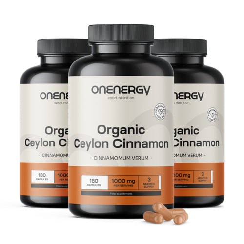 3x BIO Canela do Ceilão 1000 mg, total de 540 cápsulas
