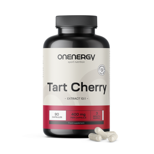Cereja de Montmorency 4000 mg – extrato 10:1, 90 cápsulas