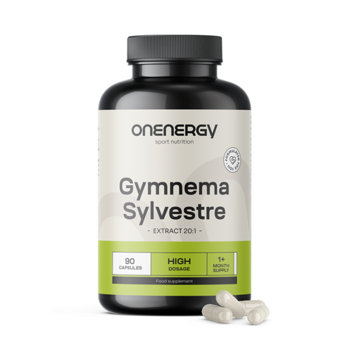 Gurmar (Gymnema sylvestre) – extrato 20:1, 90 cápsulas