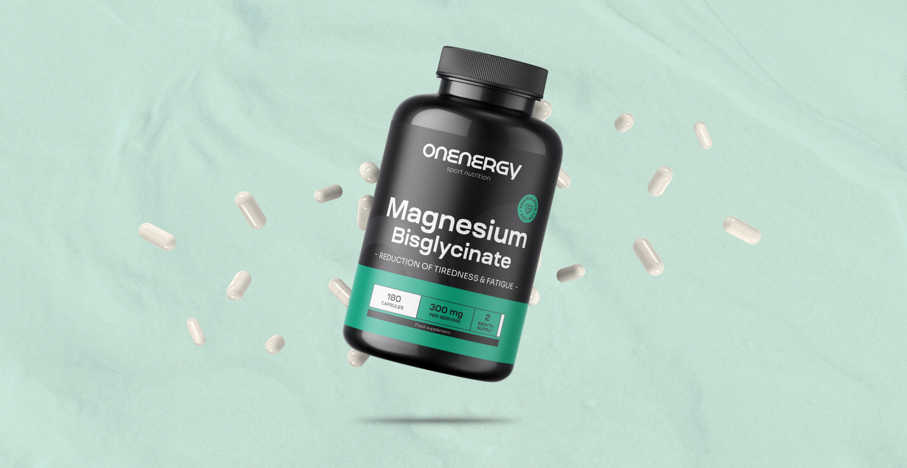 Magnezijev bisglicinat 300 mg