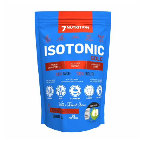 Napój izotoniczny – zielone jabłko, 1000 g