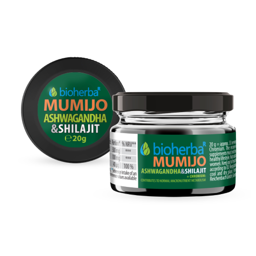Shilajit (Mumio) z Ashwagandhą, 20 g