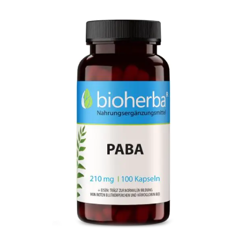PABA 210 mg, 100 kapsułek