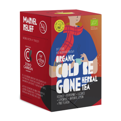 BIO Herbata ziołowa – Cold Be Gone, 20 x 1,5 g