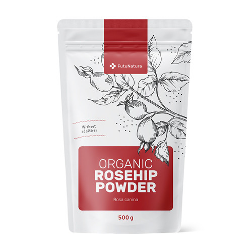 BIO Dzika róża w proszku, 500 g