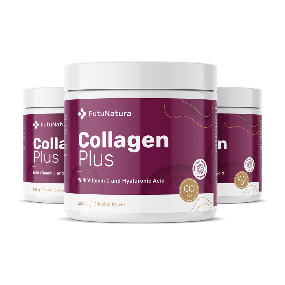 Kolagen + vitamin C + hialuronska kislina