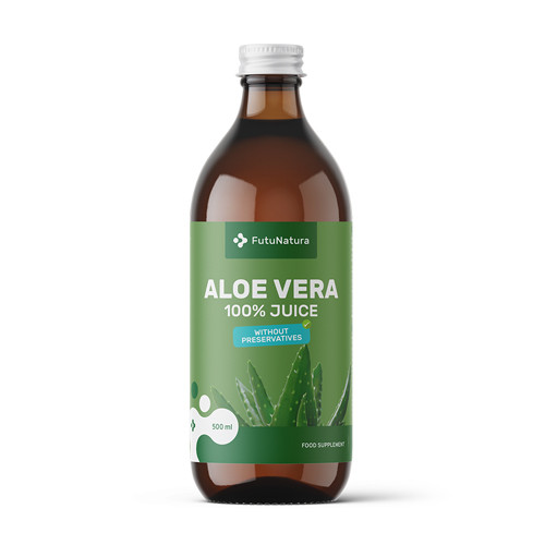 100% Sok z aloesu, 500 ml