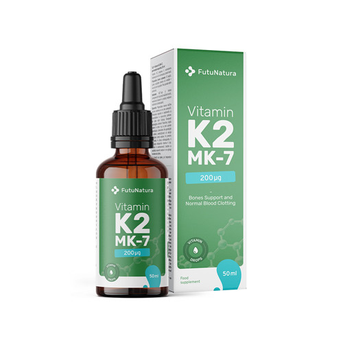 Witamina K2 MK-7 200 µg – w kroplach, 50 ml