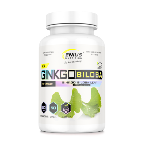 Ginkgo Biloba, 60 kapsułek