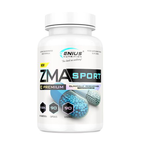 ZMA Sport – cynk + magnez + witamina B6, 90 kapsułek