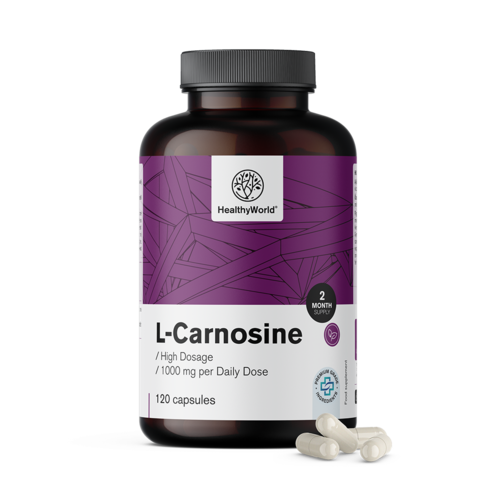 L-karnozyna 1000 mg, 120 kapsułek
