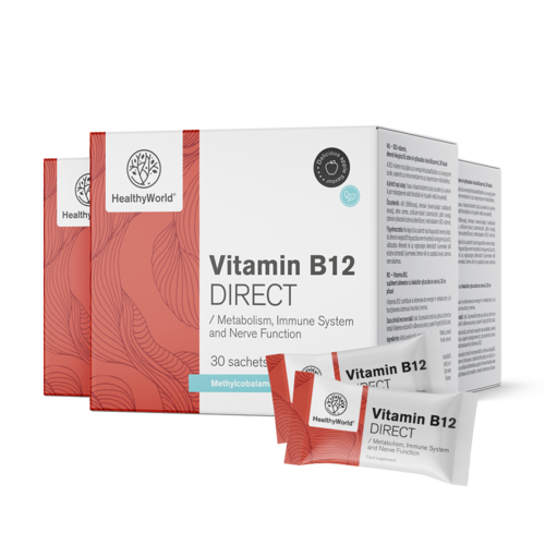 3x Witamina B12 DIRECT, razem 90 saszetek