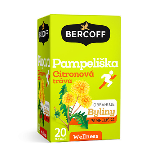 Herbata z mniszka lekarskiego z trawą cytrynową, 15 x 2 g
