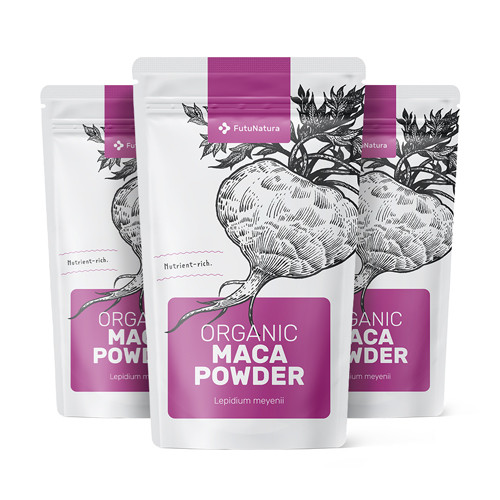 3x BIO Maca w proszku, razem 1500 g