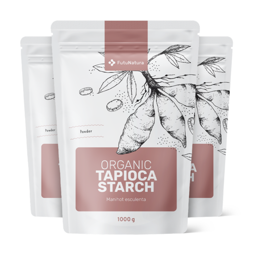 3x BIO Mąka ta z tapioki, razem 3000 g