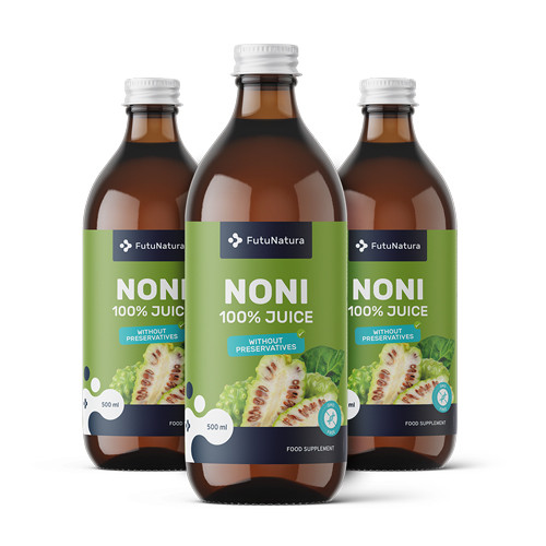 3x Sok noni - układ odpornościowy, razem 1500 ml