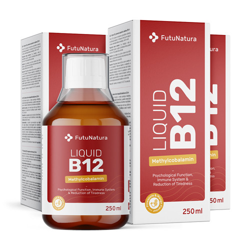 3x Witamina B12 – w płynie, razem 750 ml