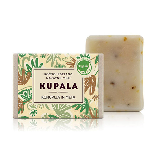 Naturalne mydło Konopia i Mięta, 100 g