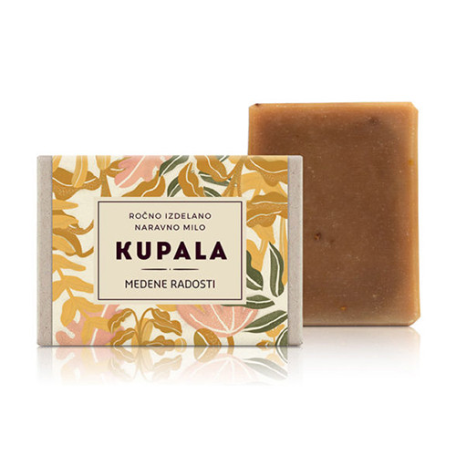 Naturalne mydło Miodowe Radości, 100 g