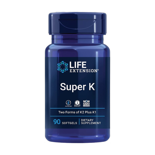 Super K – 3 formy witaminy K, 90 miękkich kapsułek