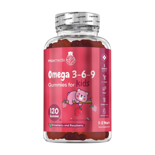 Omega 3-6-9 dla Dzieci, 120 żelek