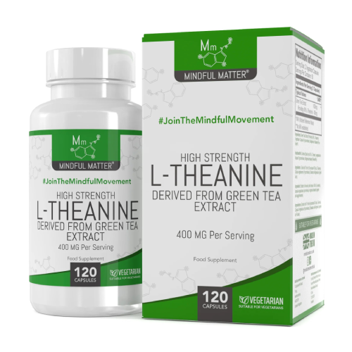 L-teanina 400 mg, 120 kapsułek