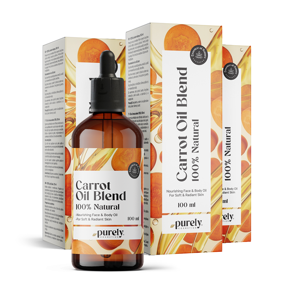 Negovalna oljna mešanica s korenčkovim oljem