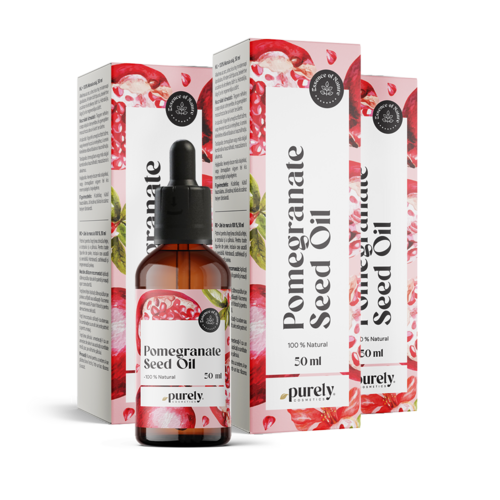 3x 100 % Olej z pestek granatu, razem 150 ml