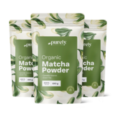 3x BIO Matcha w proszku, razem 300 g