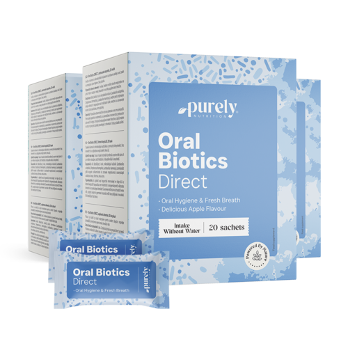 3x Oral Biotics DIRECT, razem 60 saszetek
