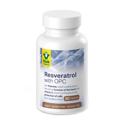 Resweratrol + OPC, 90 kapsułek