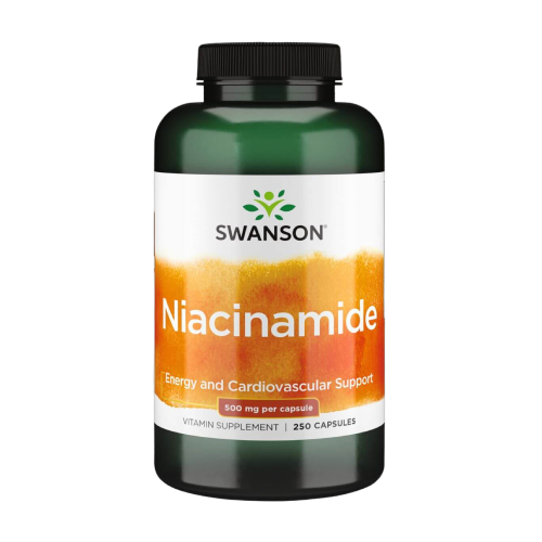 Niacynamid 500 mg, 250 kapsułek