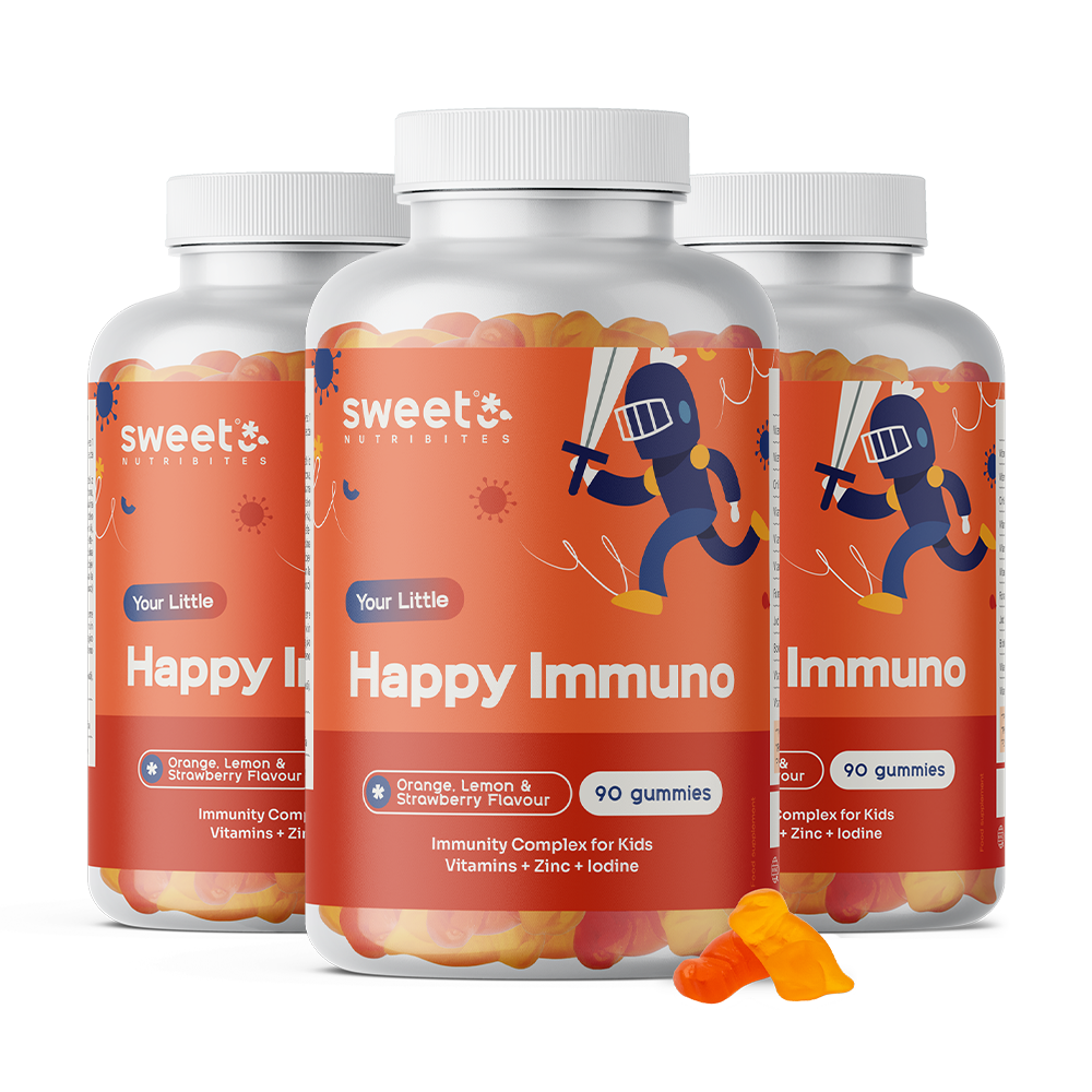 Happy Immuno – żelki dla dzieci na odporność