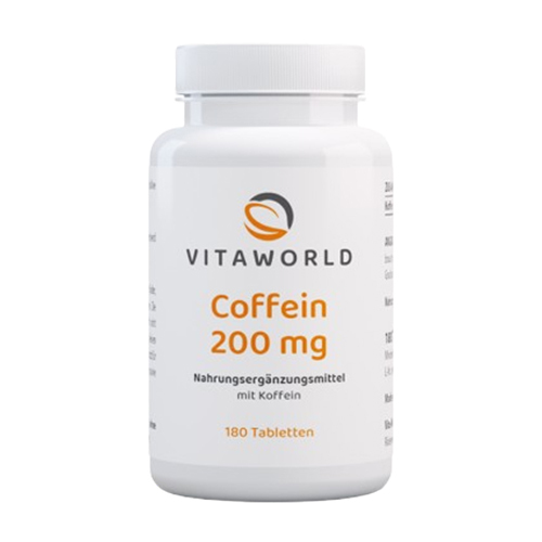 Kofeina 200 mg, 180 tabletek